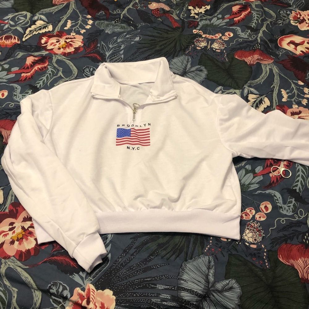 Women’s size M cropped sweatshirt